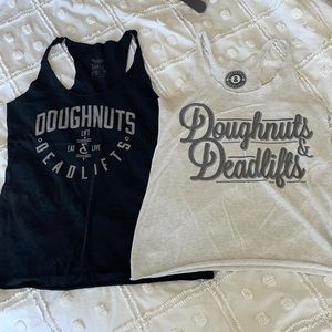 Doughnuts & Deadlifts DNDL tanks